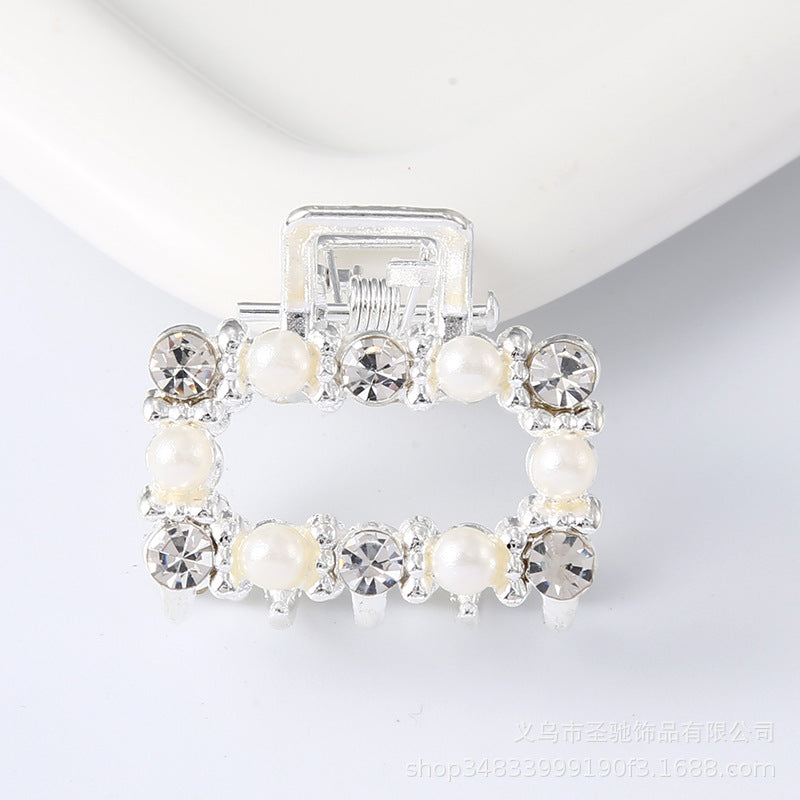 Wholesale Women's Hair Grasp All-match Simple Alloy Electroplating Grasp Clip